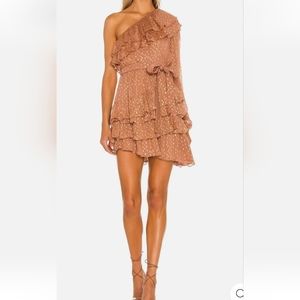Rococo Sand, Tan Mini Dress, M